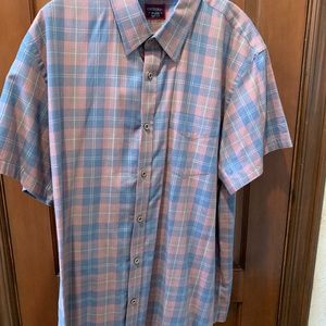 UNTUCKIT MEN'S PLAID XXL SHIRT - PRE-WORN